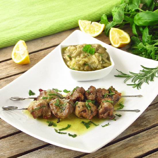 Lamb Souvlaki (Greek Lamb Skewers)