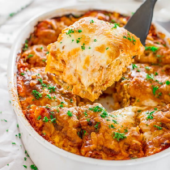 Easy Beef Lasagna