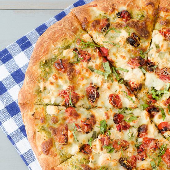 Artichoke Pesto Pizza