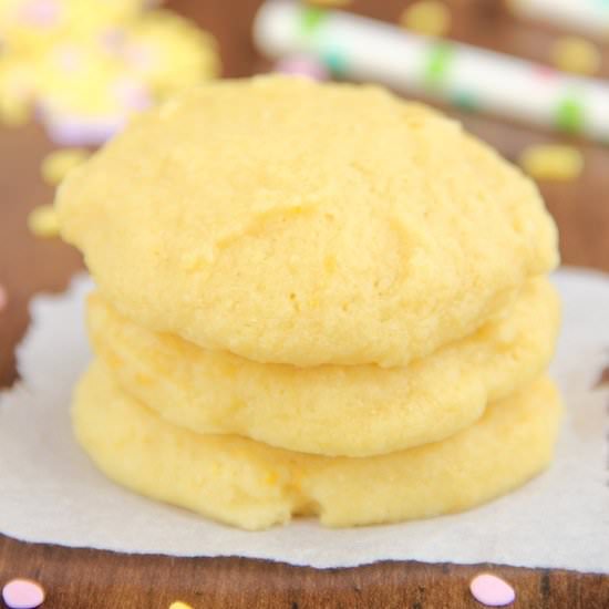 Double Lemon Pudding Cookies