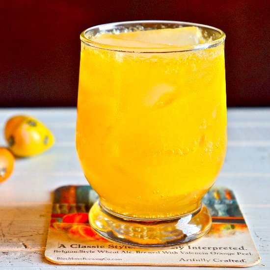 Mango Ginger Bellini