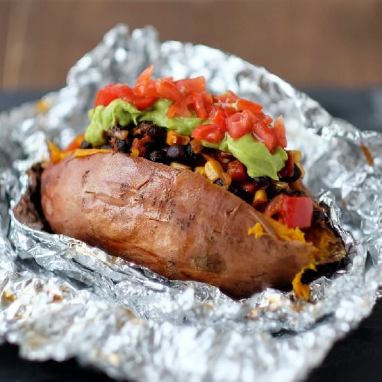 Stuffed Sweet potato
