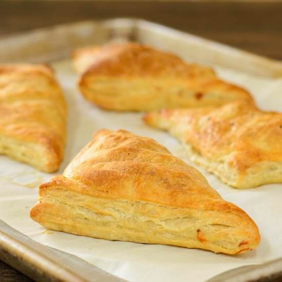 Ham Turkey Cheddar Turnovers