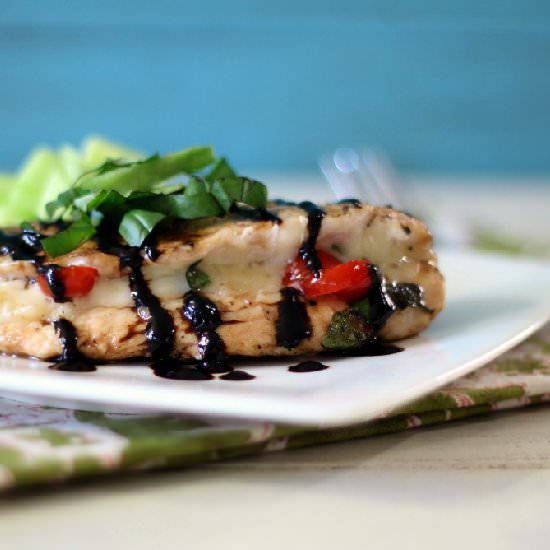 Caprese Stuffed Chicken Breasts