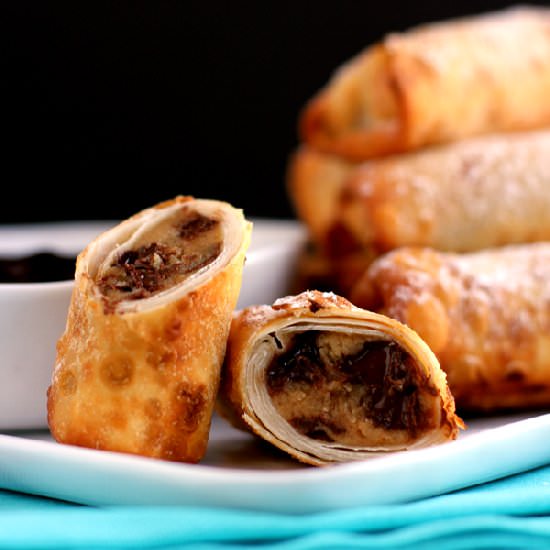 PB Cookie Dough Egg Rolls