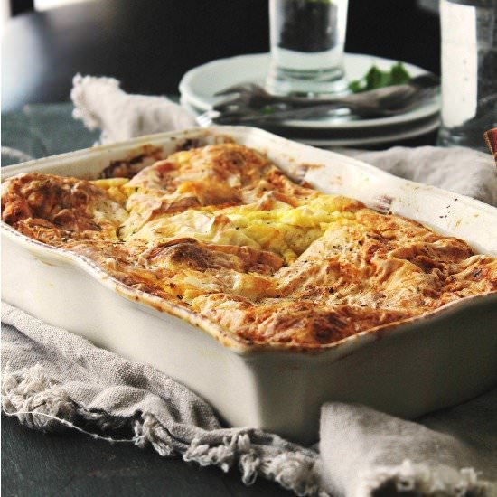 Feta Cheese Egg Casserole