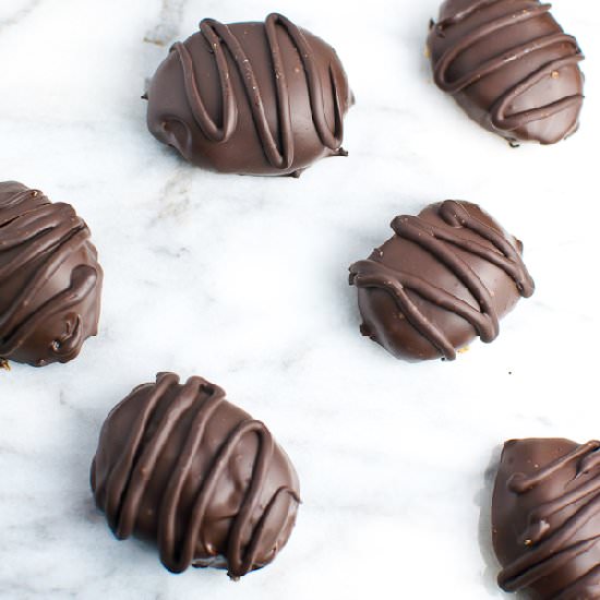 Homemade 4-Ingredient PB Cup Eggs