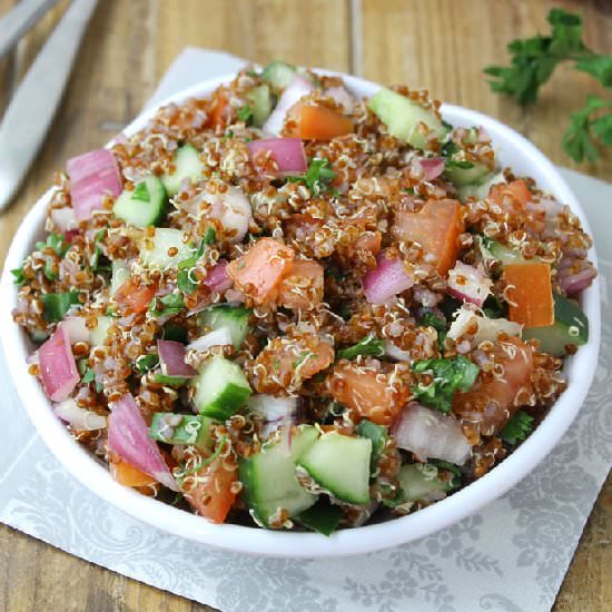 Israeli Quinoa Salad
