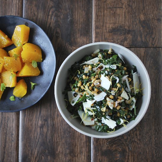 Wheat Berry & Kale Salad