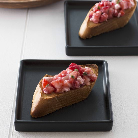 Strawberry & Feta Salsa