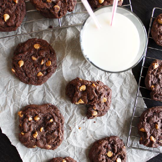 Chocolate Peanut Butter Cookies