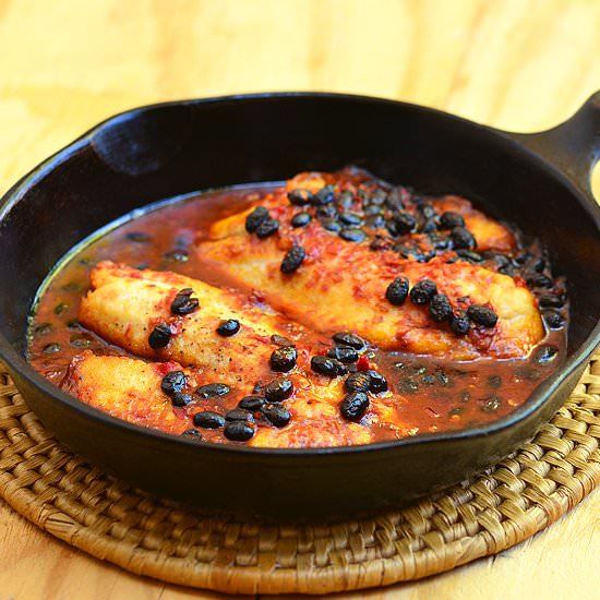 Tilapia Black Bean Garlic Sauce