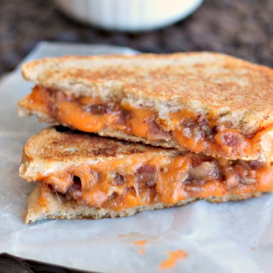 Maple Bacon Jam Grilled Cheese