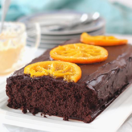 Baked Dark Chocolate Terrine