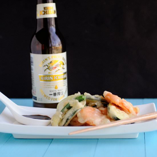 Beer Battered Tempura Vegetables