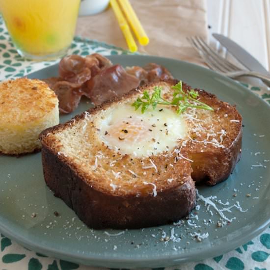 Brioche ‘Egg in a Hole’