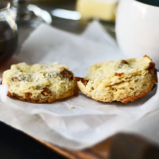 Honey Pecans & Blue Cheese Biscuit
