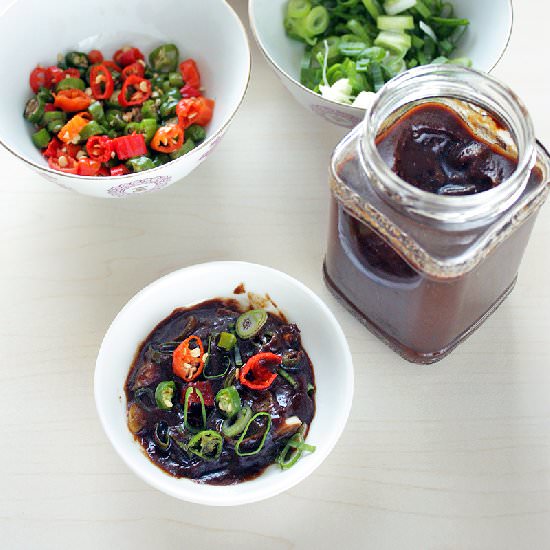 Ginger and Kaempferia Galanga Sauce