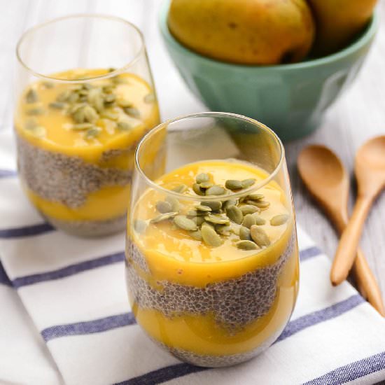 Mango Chia Pudding