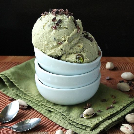 Vegan Pistachio Ice Cream