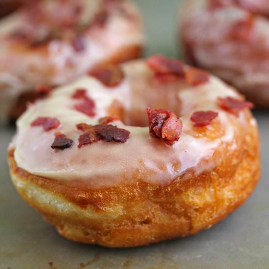 Maple Bacon Doughnuts
