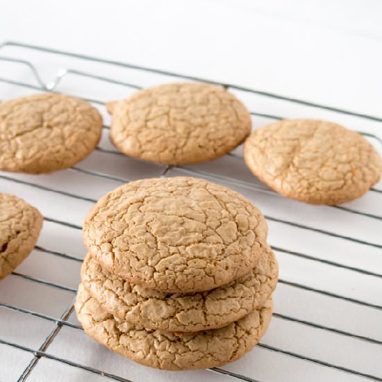 Peanut Butter Crinkle Cookies