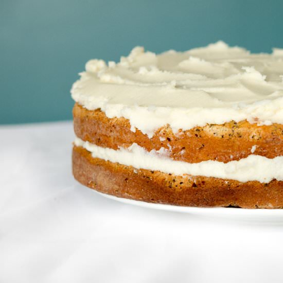 Vanilla Poppy Seed Cake