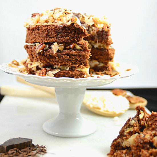 Old Fashioned German Chocolate Cake
