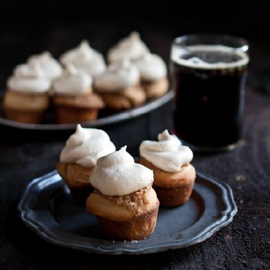 Coffee Stout Cinnamon Rolls