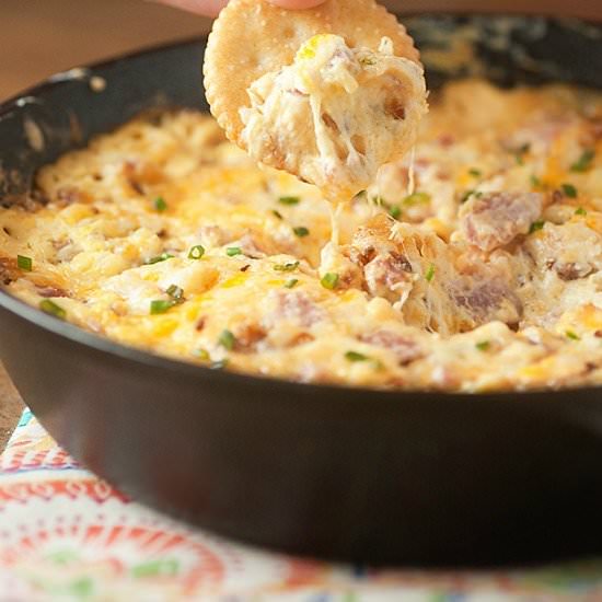 Hot Ham and Cheese Dip
