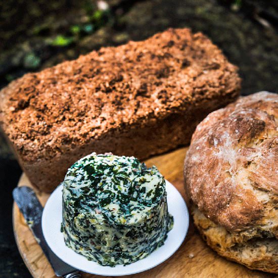 Ramp Butter & Irish Soda Bread