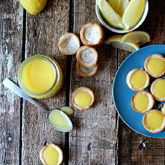 Lemon Curd Blossoms