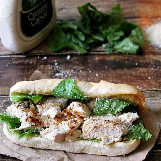 Chicken Caesar Salad Subs