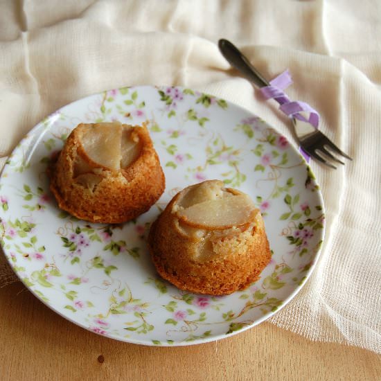 Pear and Almond Muffins