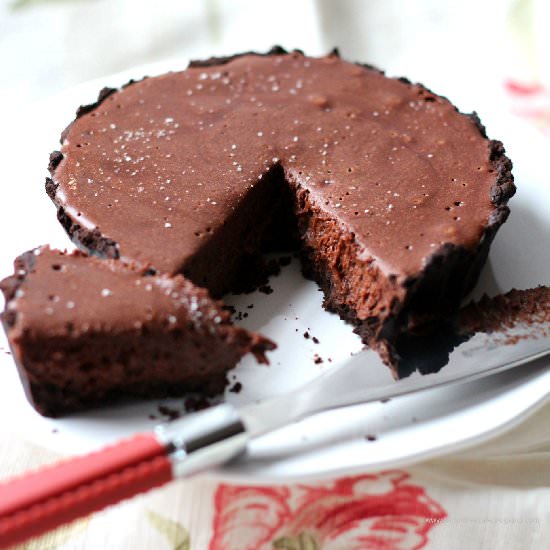 Chocolate Salted Caramel Tart