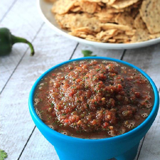 Homemade Restaurant Style Salsa