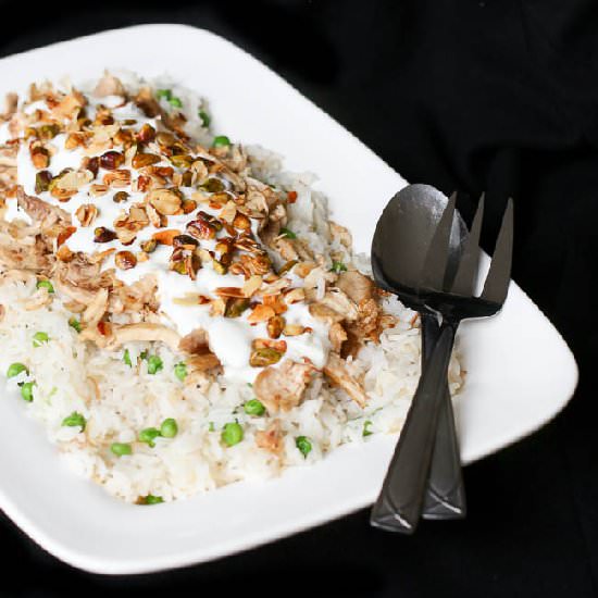 Middle Eastern Chicken and Rice