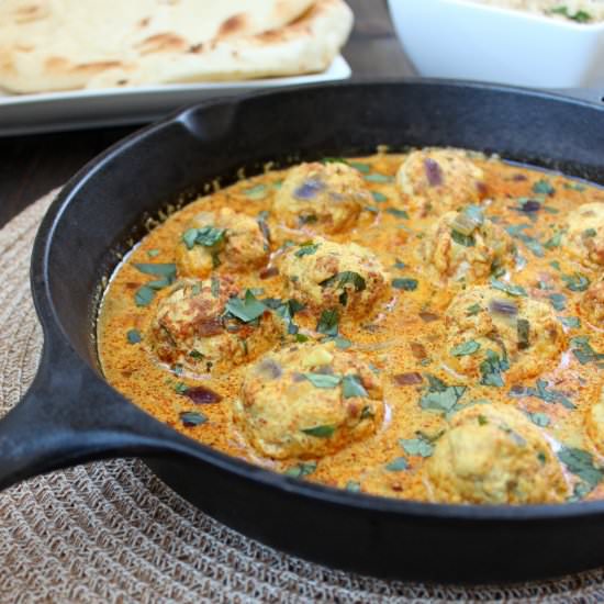 Chicken Curry Meatballs