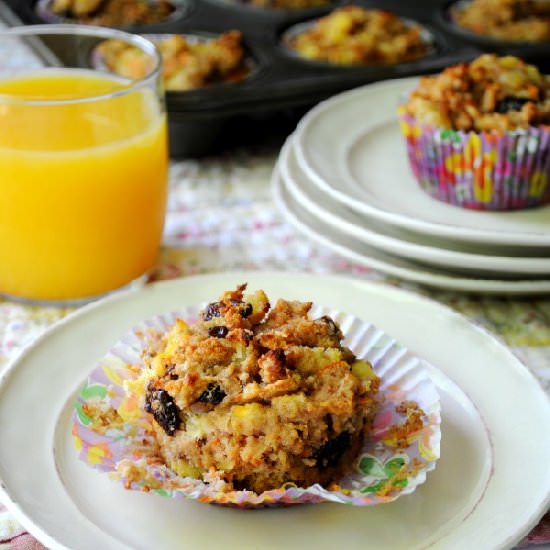 Gluten Free Morning Glory Muffins