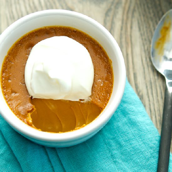 Burnt Caramel Pudding
