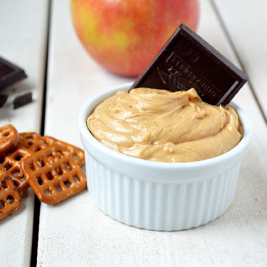 White Chocolate & Peanut Butter Dip