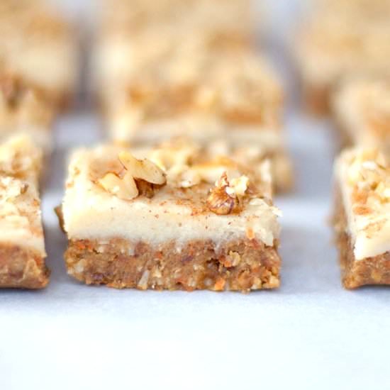 Carrot Cake Bars (V & GF)