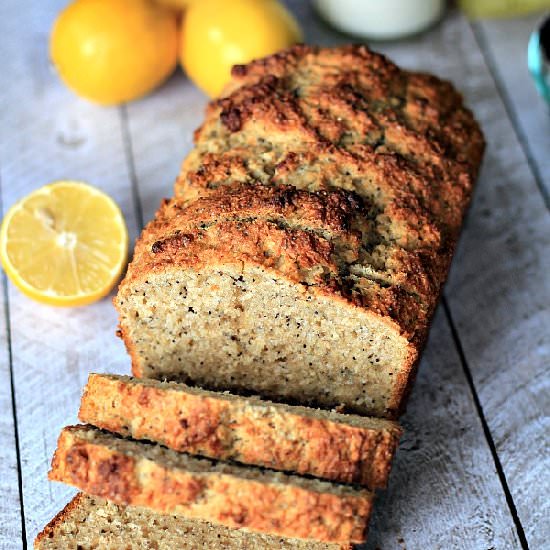 Lemon Poppyseed Bread w/ Chia Seeds