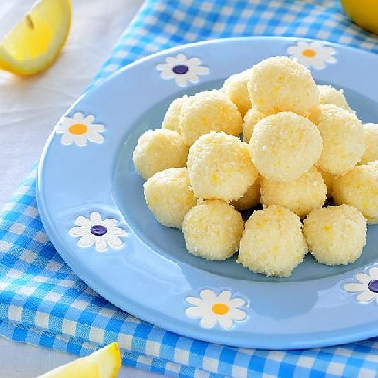 Coconut and Lemon Sweet Treats