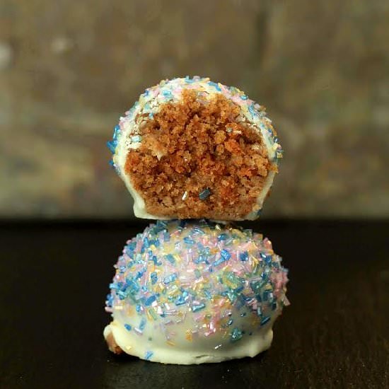 White Chocolate Carrot Cake Truffle