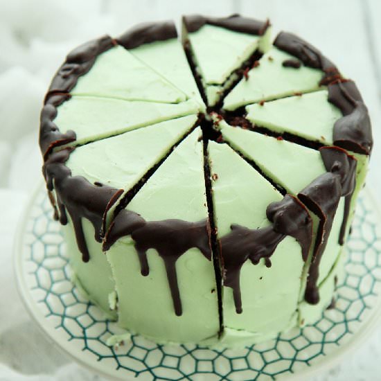 Mint Chocolate Cake