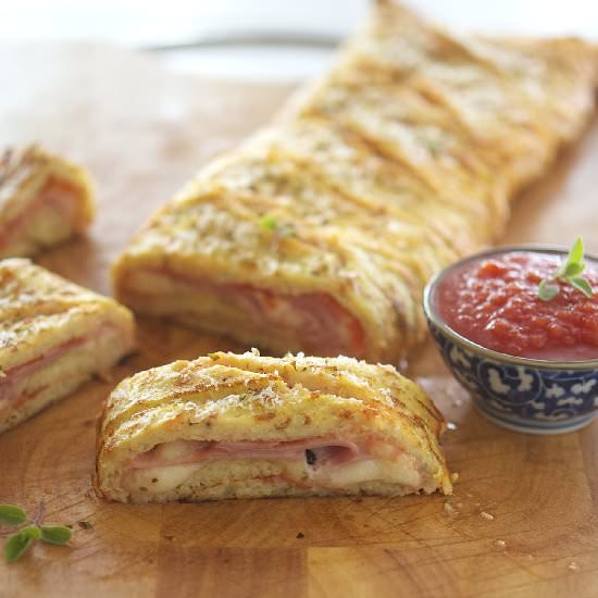 Cauliflower Crust Stromboli