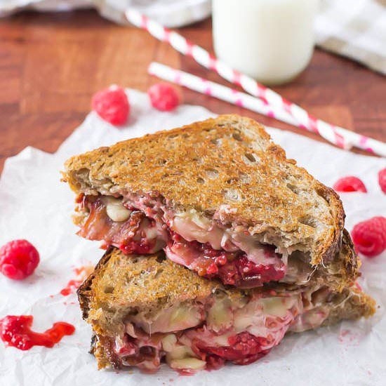 Raspberry Chipotle Grilled Cheese