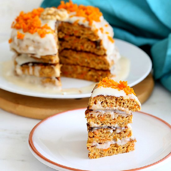 Carrot Cake Pancakes
