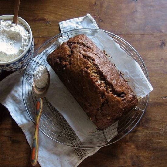 Cinnamon Toffee Banana Bread